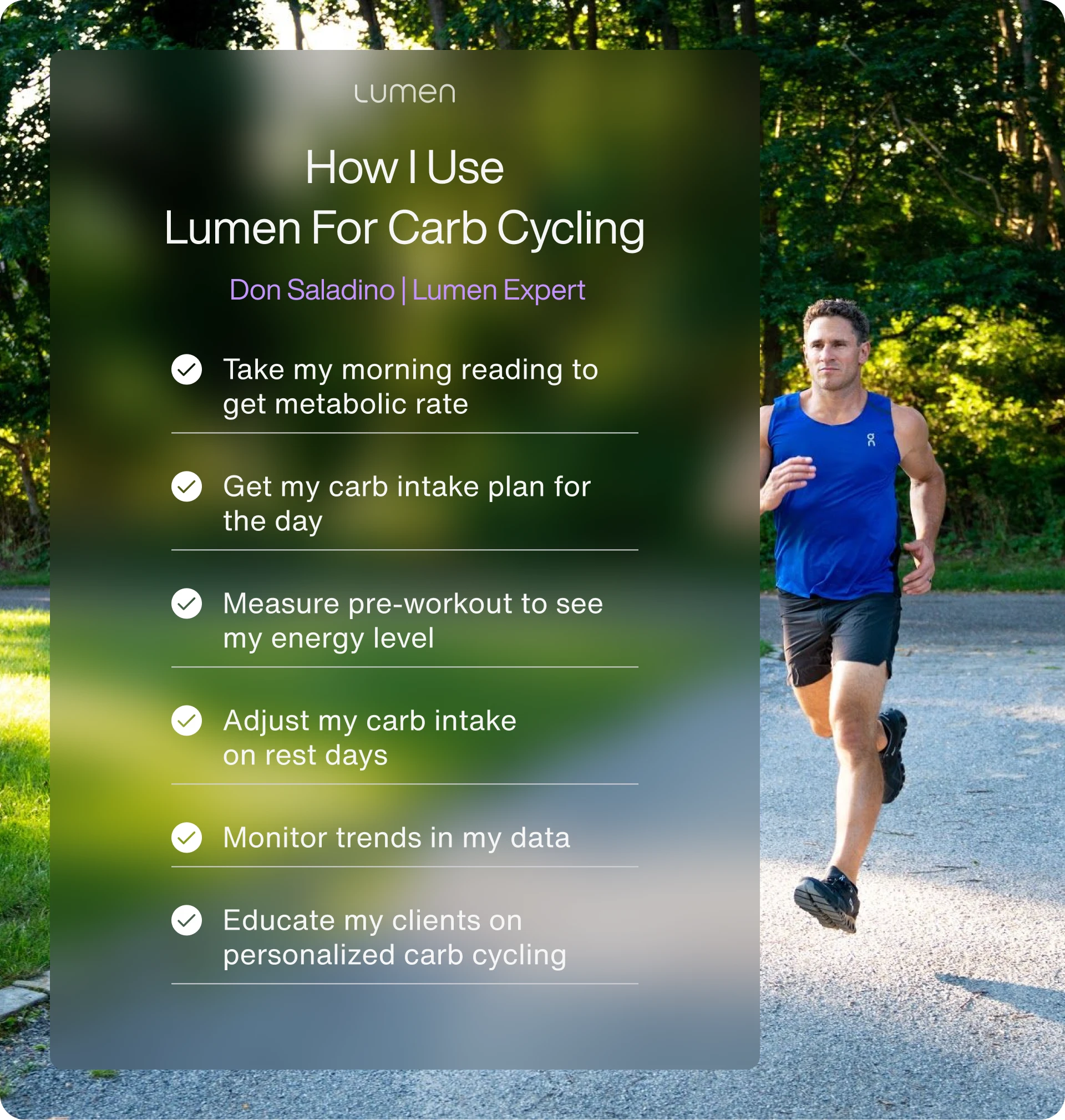 Carb Cycling For Fat Loss Celebrity Trainer Don Saladino Shares His